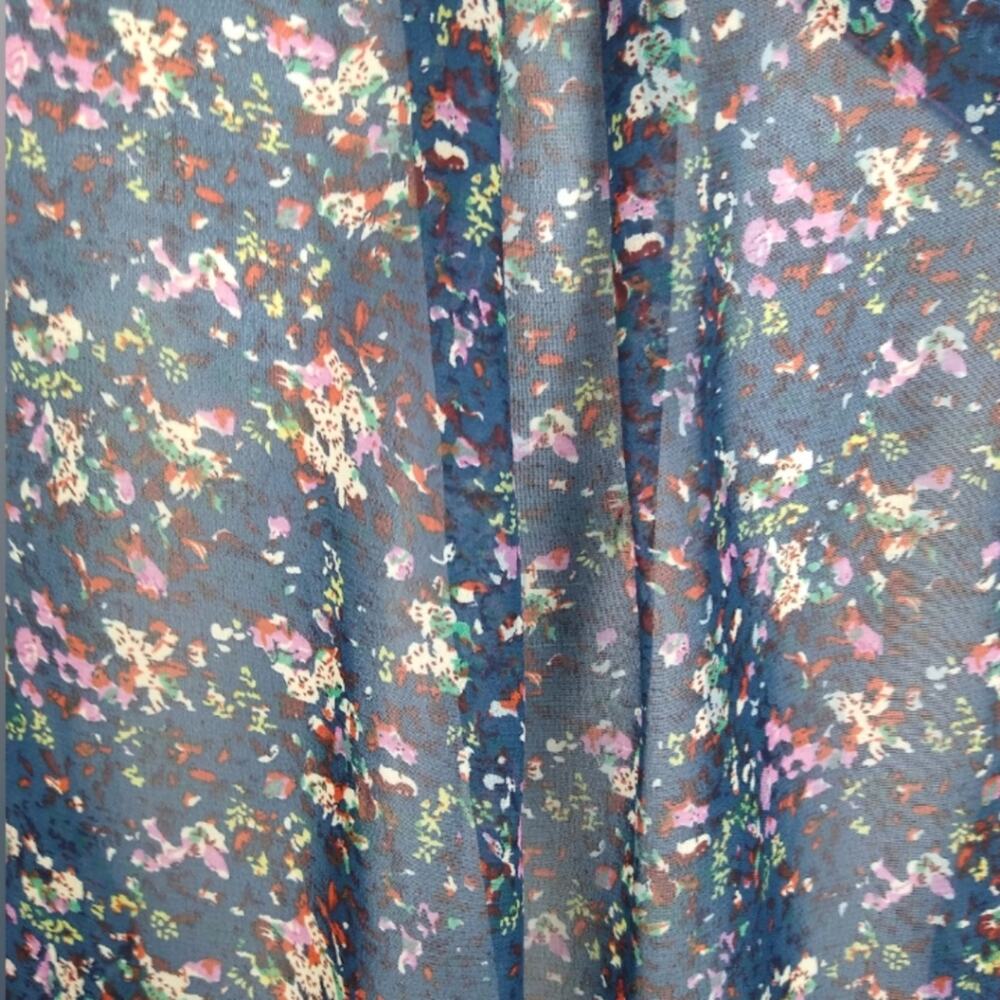 Miss Me Embroidered Beaded Boho Floral Tank Top M - Picture 7 of 11